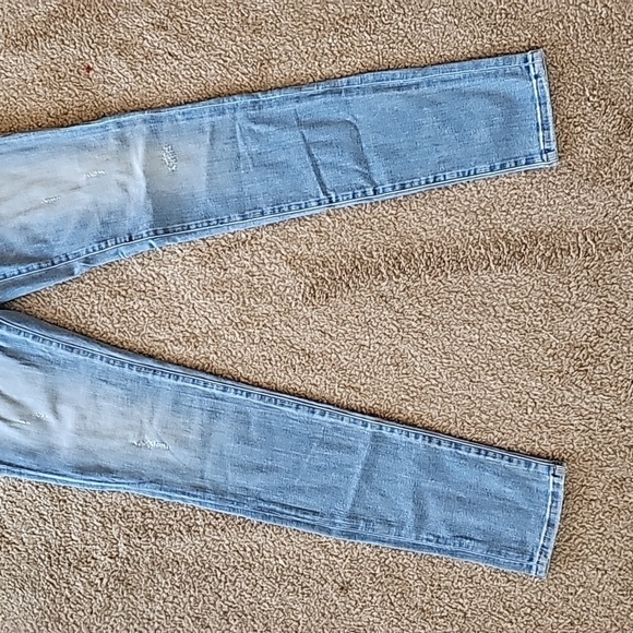 Mavi Alissa High-Rise Super Skinny light wash Denim Jean size 27 - Picture 2 of 8